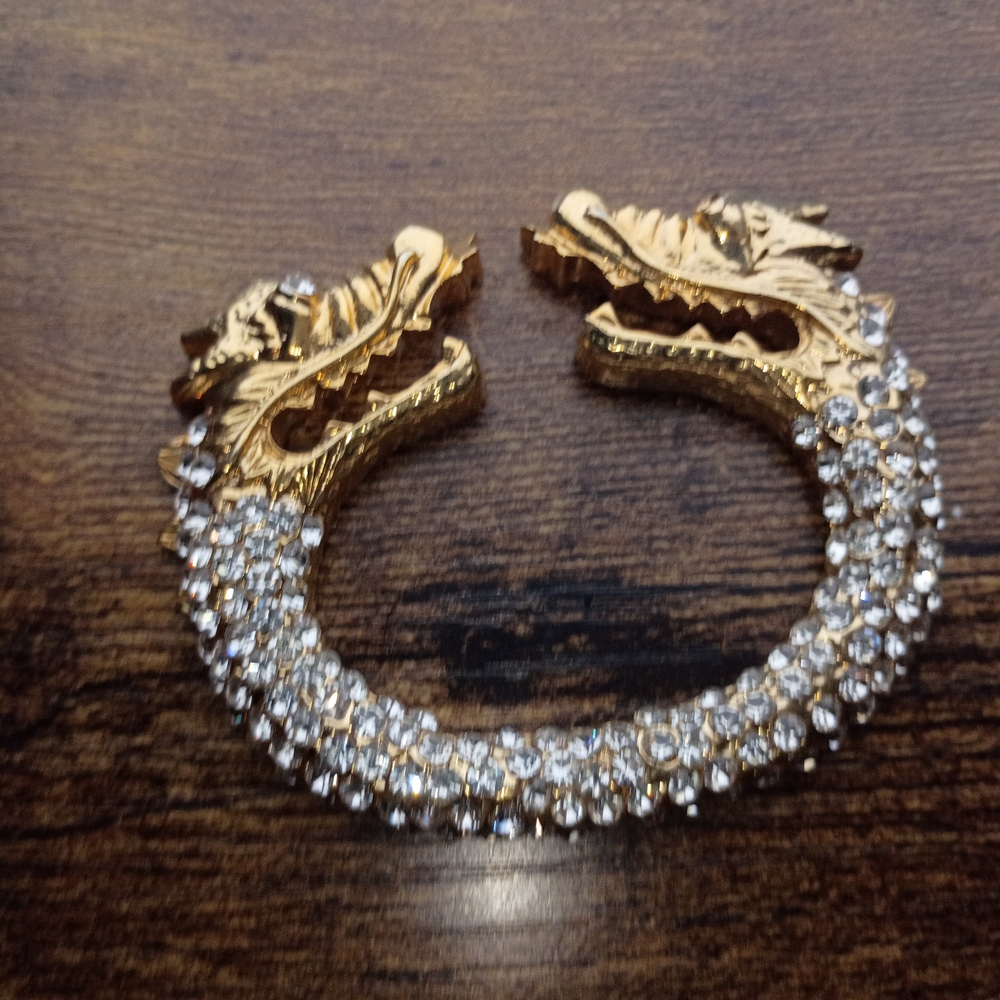 Gold Dragon Embellished Belt